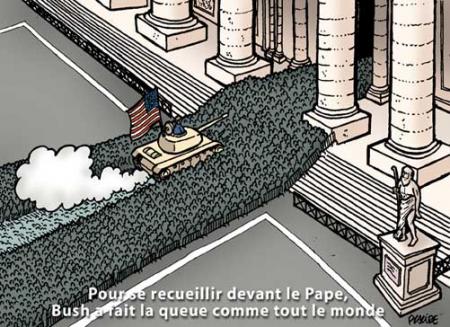 Mais il n'était pas à pied